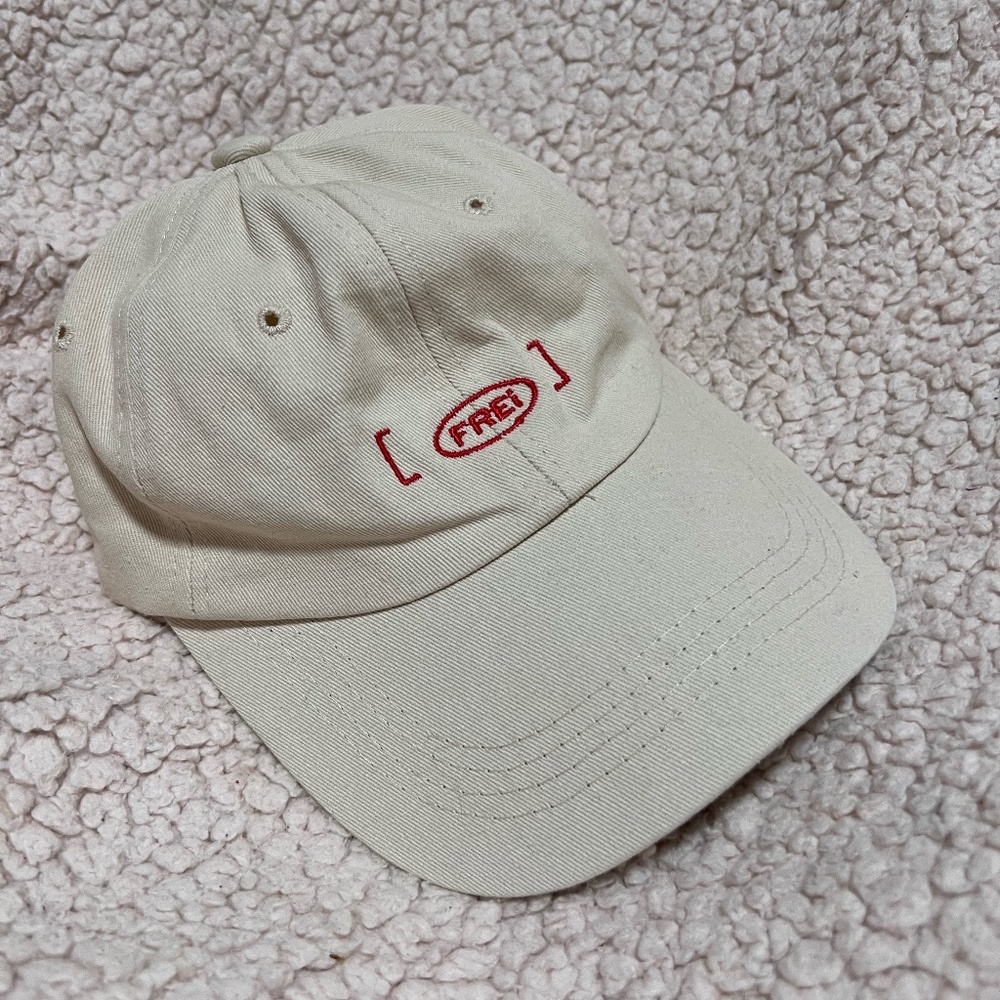 Beige Baseball Hat
